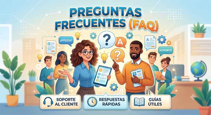 FAQ preguntas frecuentes